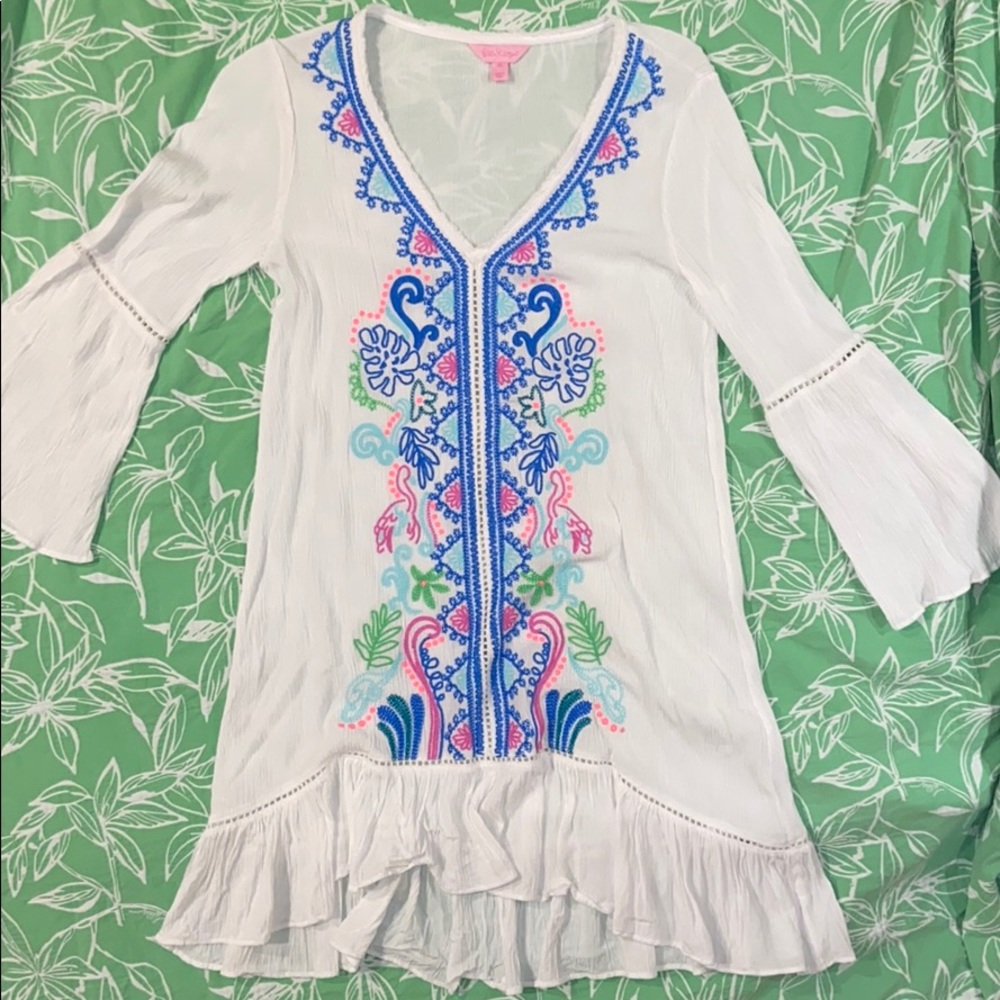 Like New Lilly Pulitzer Tavvy beach pool coverup size XS
